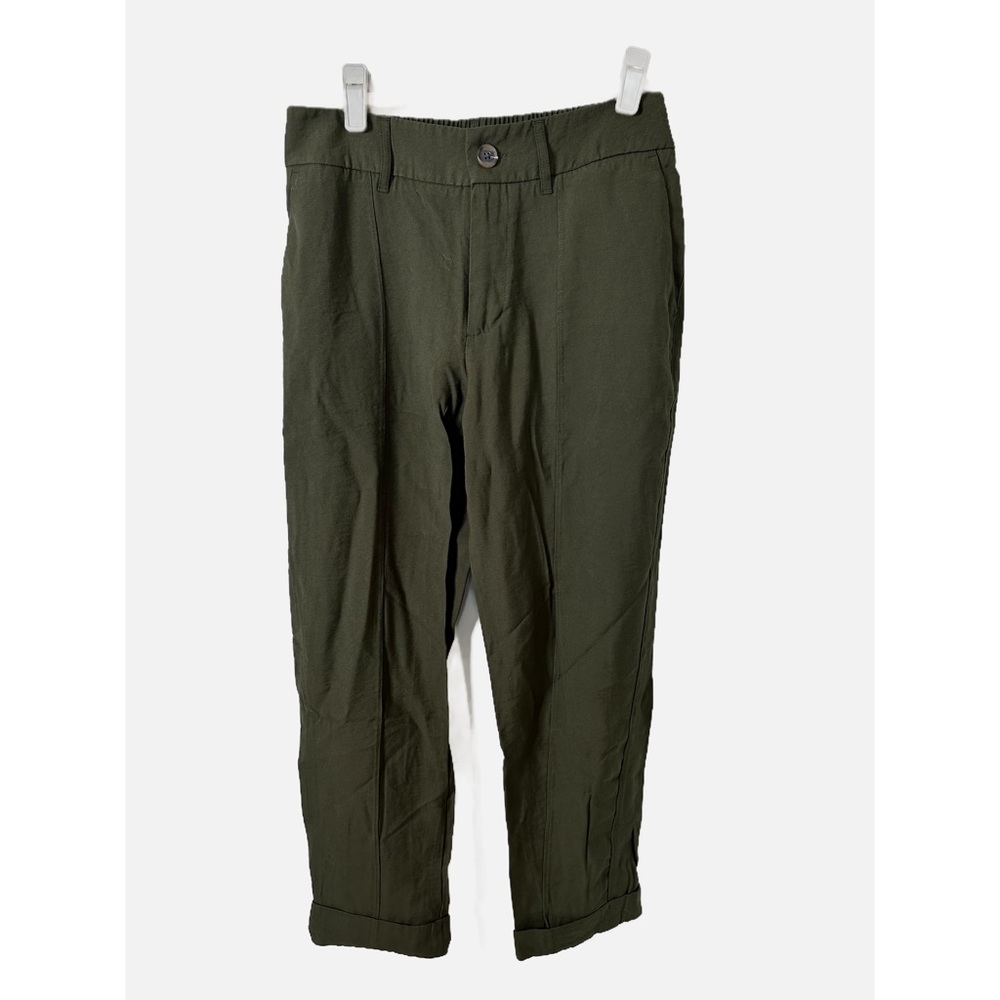 A New Day Army Green Elastic Pants In Size Small - image 1